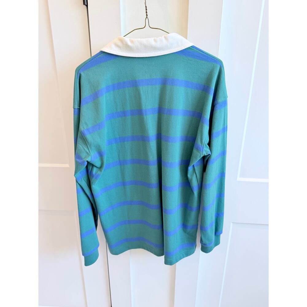 NWOT GAP Teen Boy Rugby Shirt Size L 14/16 - Picture 3 of 3